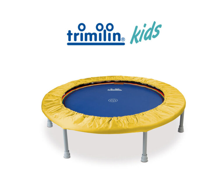 Kindertrampolin Trimilin-kids mit gelbem Randbezug
