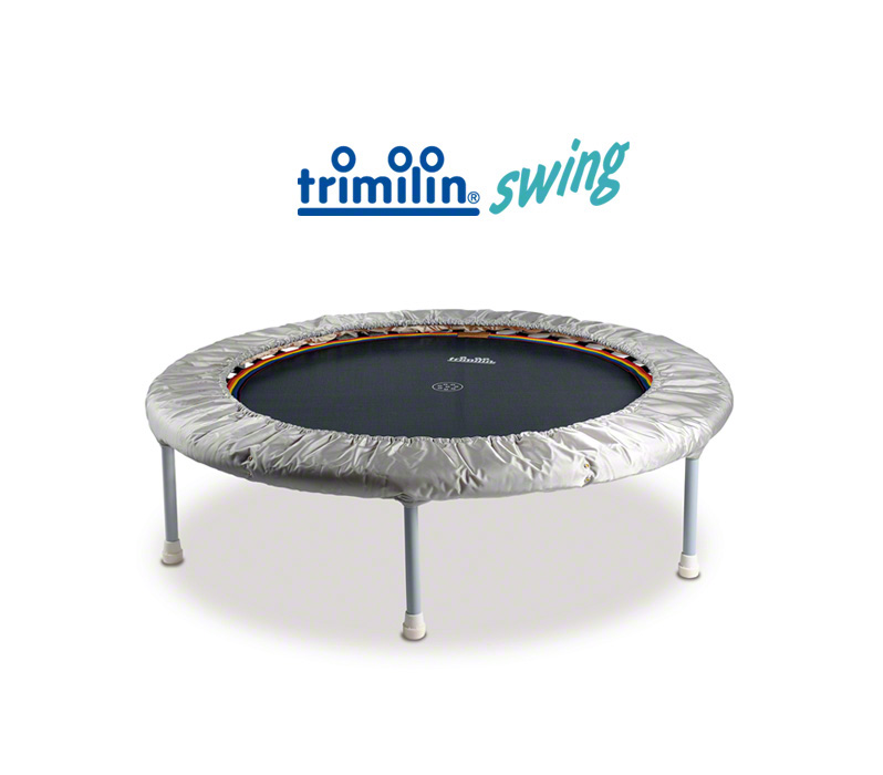 Produktbild mit Logo Trampolin Trimilin-swing