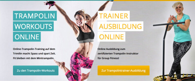 Banner Trampolin Training Portal